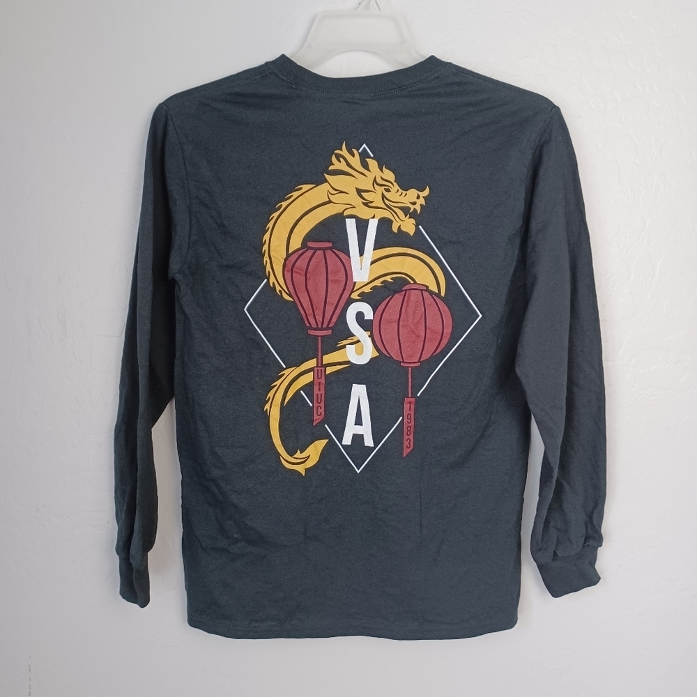 VSA -UIUC Men's Shirt Long Sleeve S Black